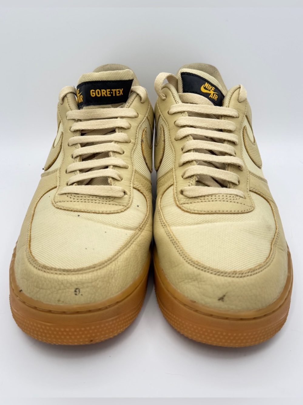 Nike Air Force 1 Gore-Tex Light Bone Sneakers Men’s Size 13 CK2630-700